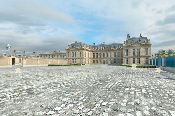visite virtuelle immersive du château de Choisy-Le-Roi
